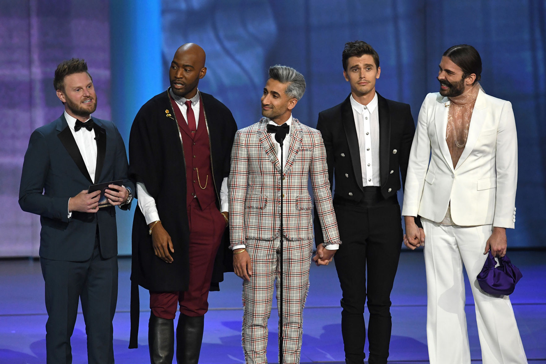 The Fab Five cast of “Queer Eye,” 2018